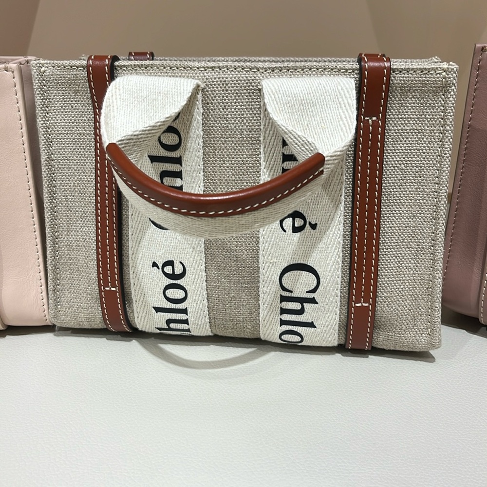 NEW Chloe Tote Mini Woody